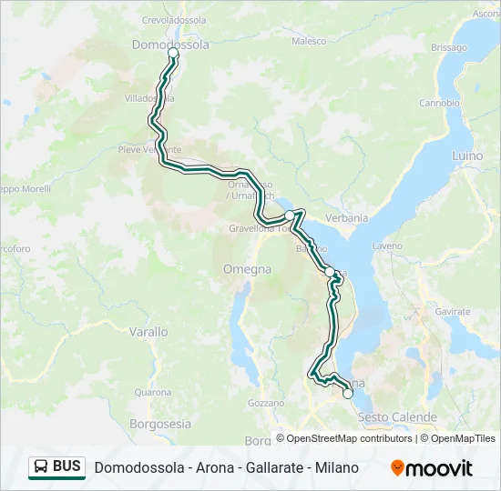 BUS  Line Map