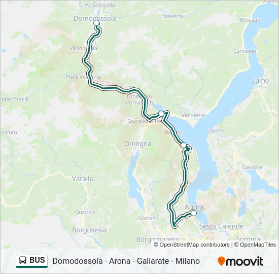 BUS  Line Map
