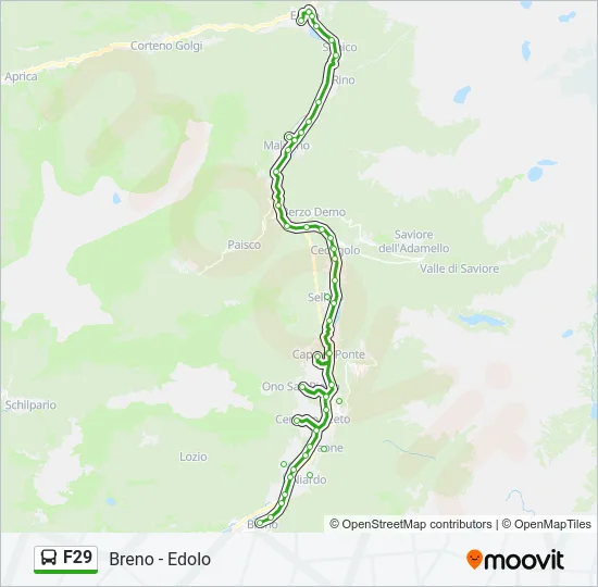 F29  Line Map