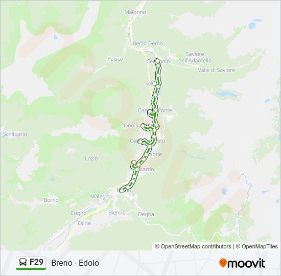 F29 bus Line Map