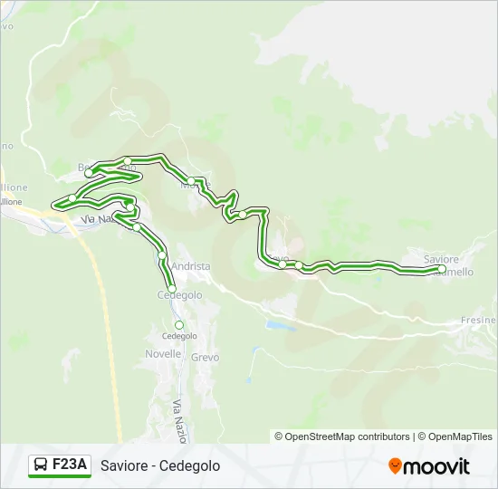 F23A  Line Map