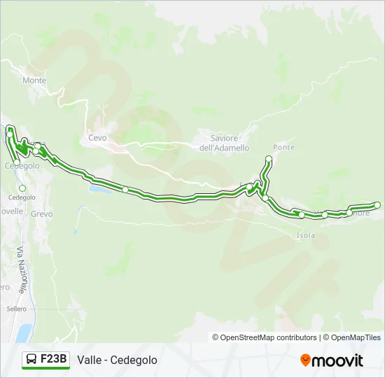 F23B  Line Map