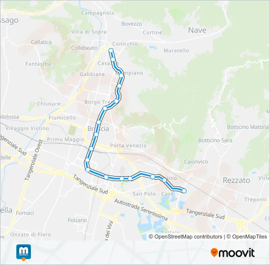 METROBS Metro Line Map