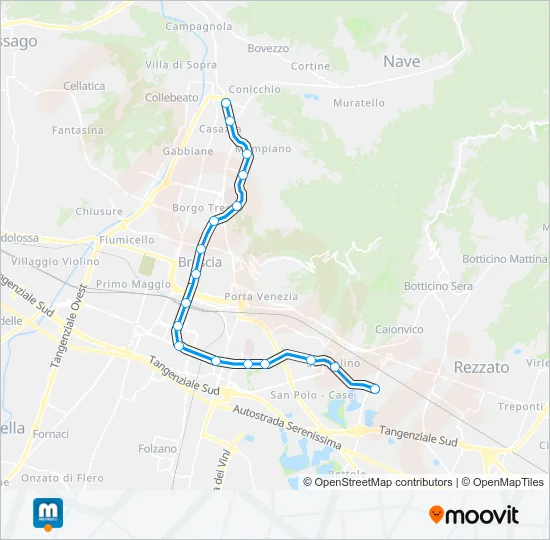 METROBS Metro Line Map