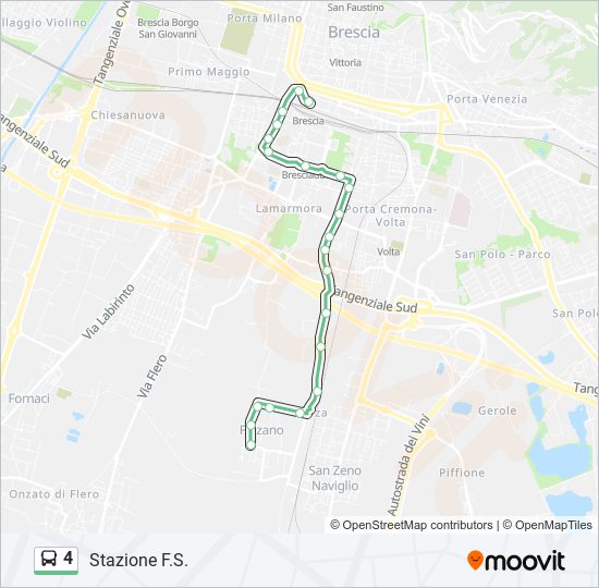 4 bus Line Map