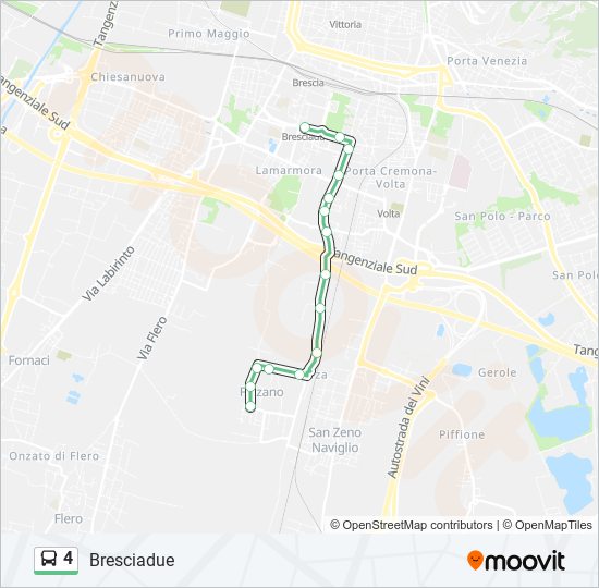 4 bus Line Map