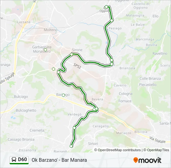 D60  Line Map