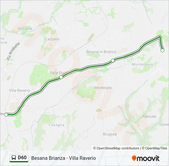 D60  Line Map