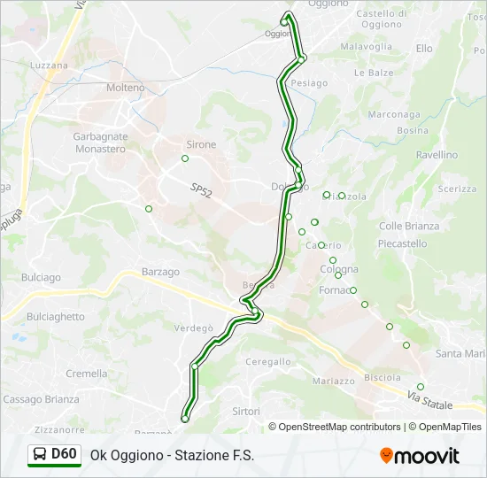 D60  Line Map