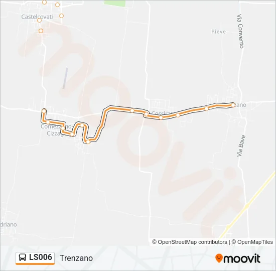 LS006 Bus Line Map
