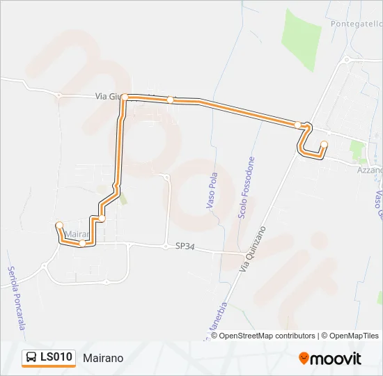 LS010 Bus Line Map