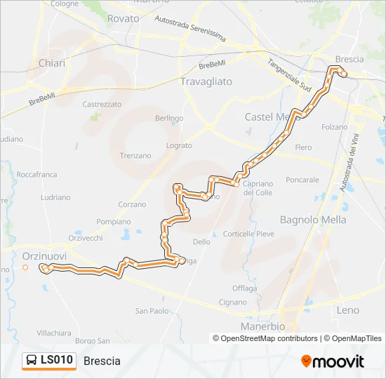 LS010 Bus Line Map