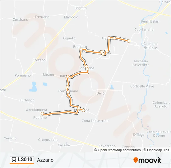 LS010 Bus Line Map