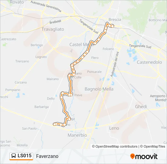 LS015 Bus Line Map