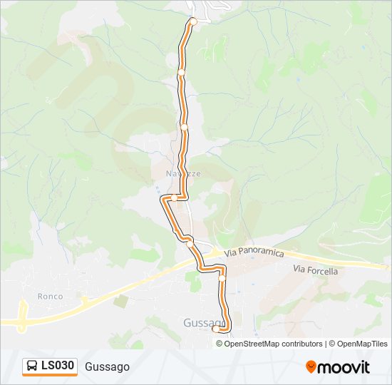 LS030 bus Line Map