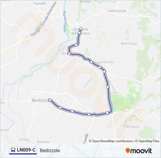 LN009-C bus Line Map