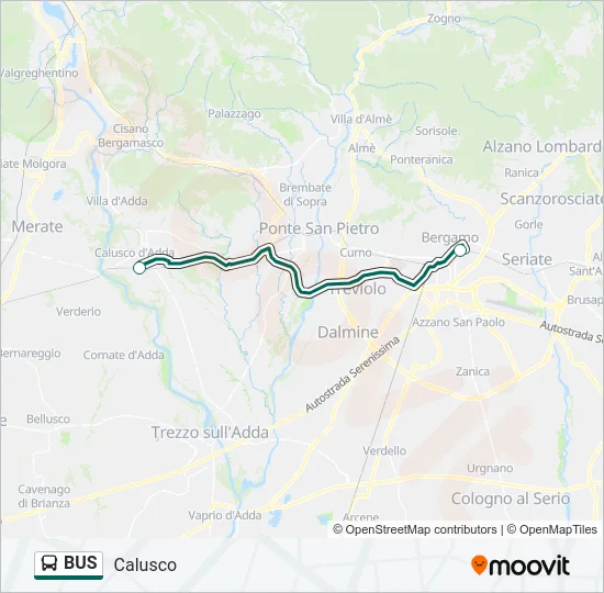 BUS  Line Map