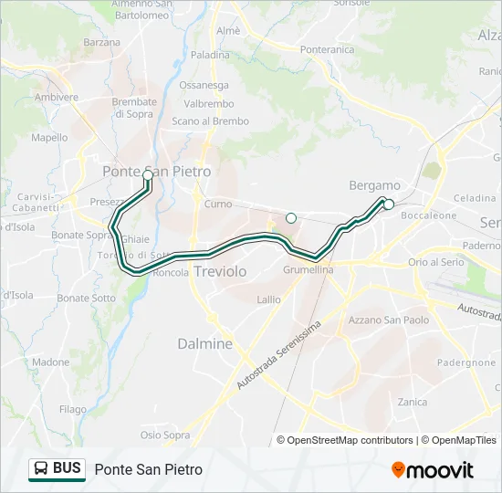 BUS  Line Map