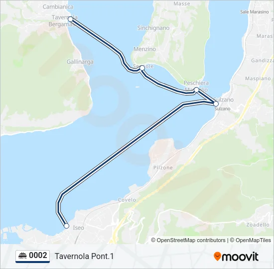 0002 Ferry Line Map