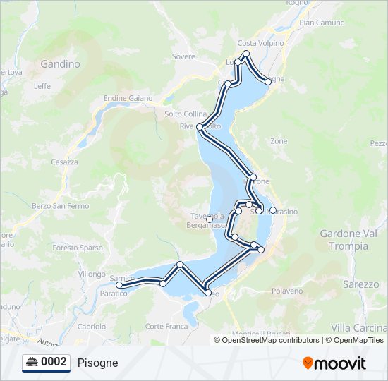 Percorso linea navigazione 0002