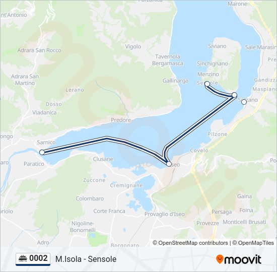 Percorso linea navigazione 0002