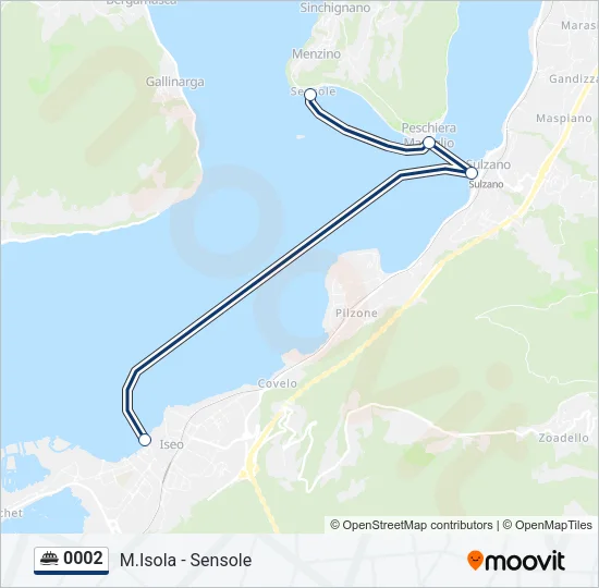0002 Ferry Line Map