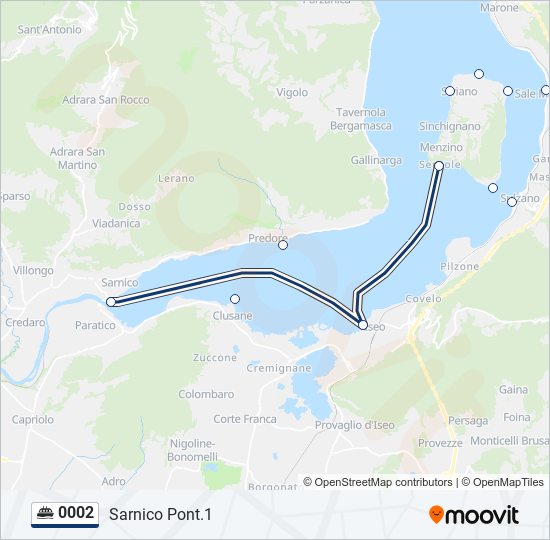 Percorso linea navigazione 0002