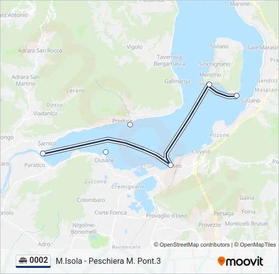 0002 Ferry Line Map