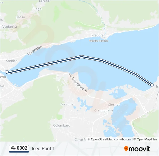 0002 Ferry Line Map