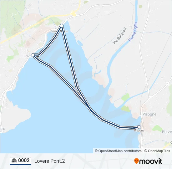 0002 Ferry Line Map