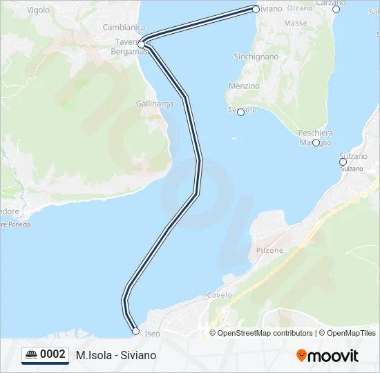 0002 Ferry Line Map