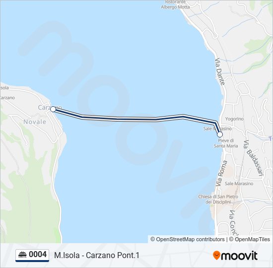 Percorso linea navigazione 0004