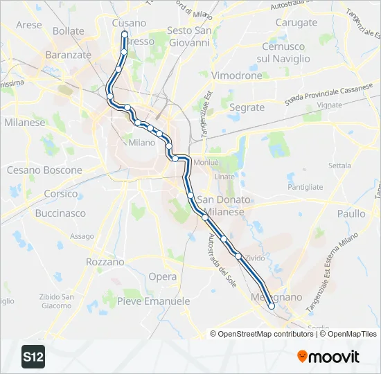 S12  Line Map