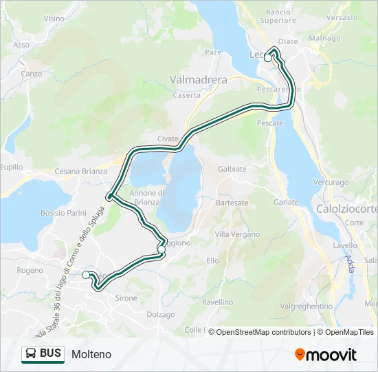 BUS  Line Map