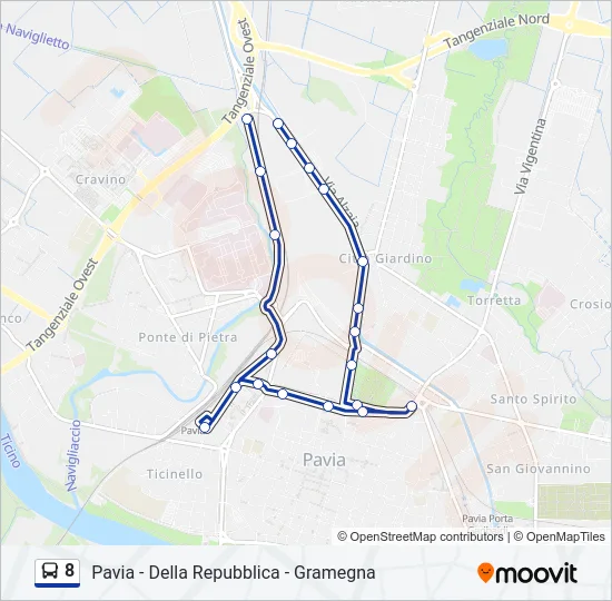 8  Line Map