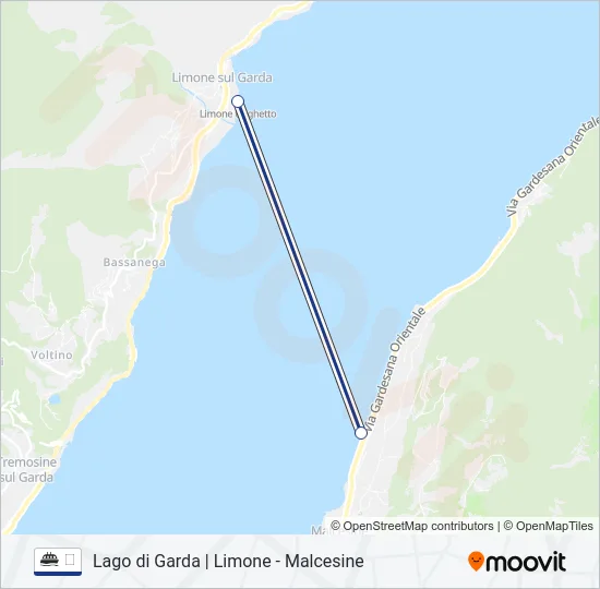 ⛴ Ferry Line Map