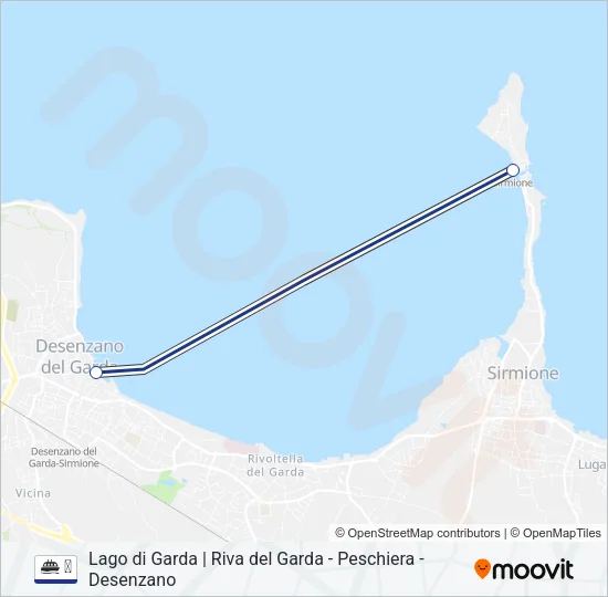 ⛴ Ferry Line Map