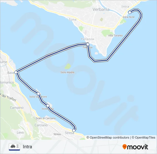 ⛴ Ferry Line Map