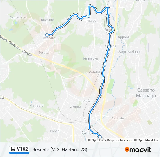 V162  Line Map