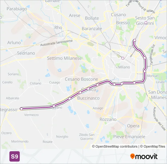 S9  Line Map