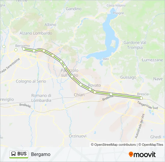 BUS Line Map