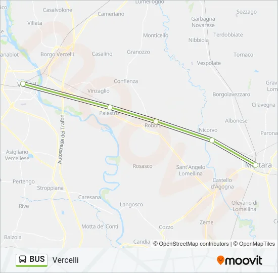BUS Line Map
