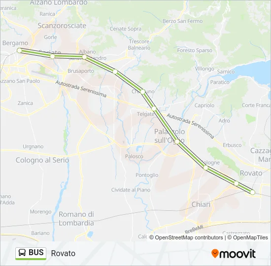BUS Line Map