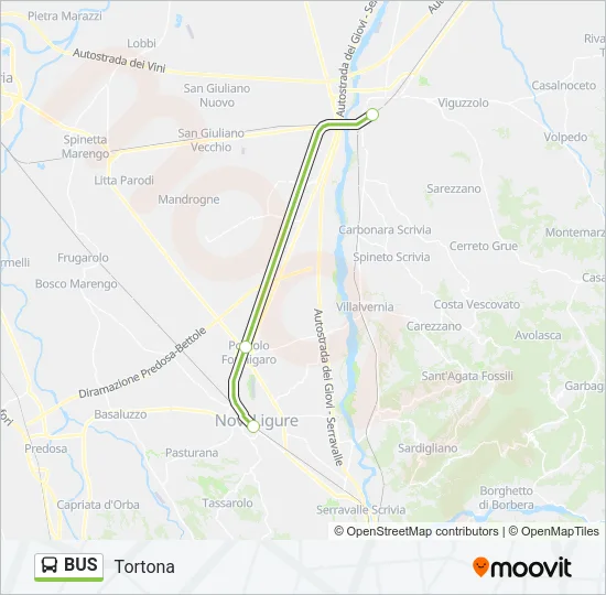 BUS Line Map