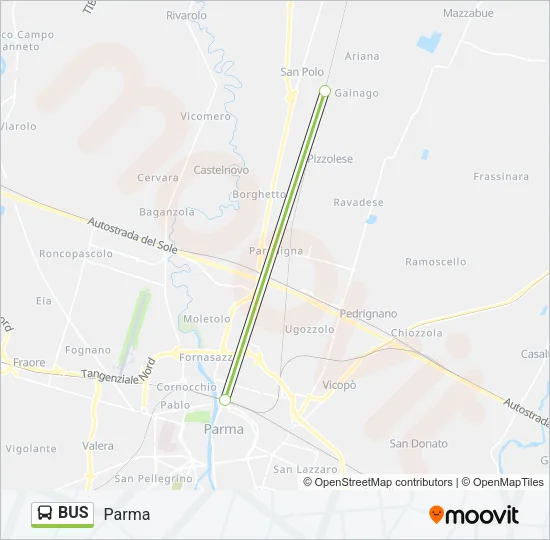 BUS Line Map