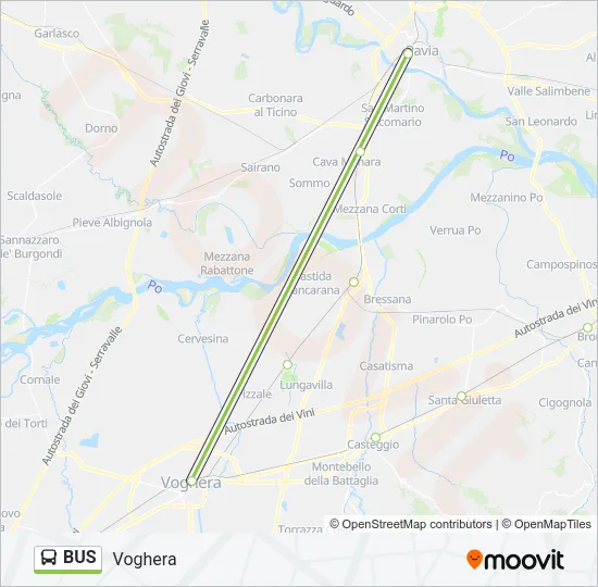 BUS Line Map