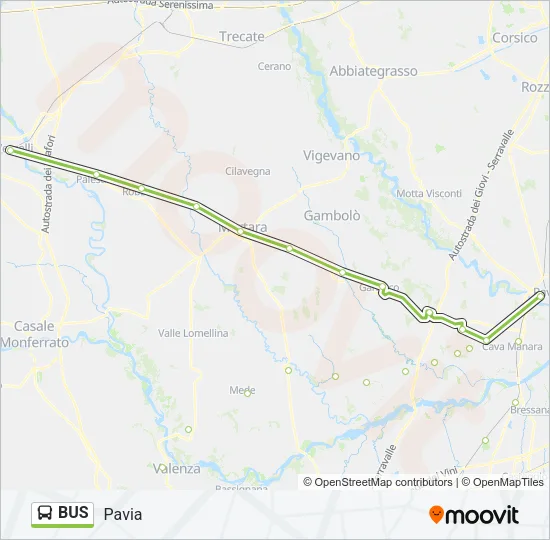 BUS Line Map