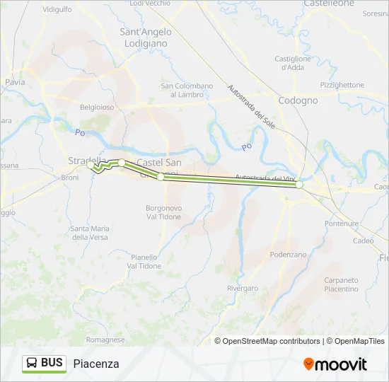 BUS Line Map