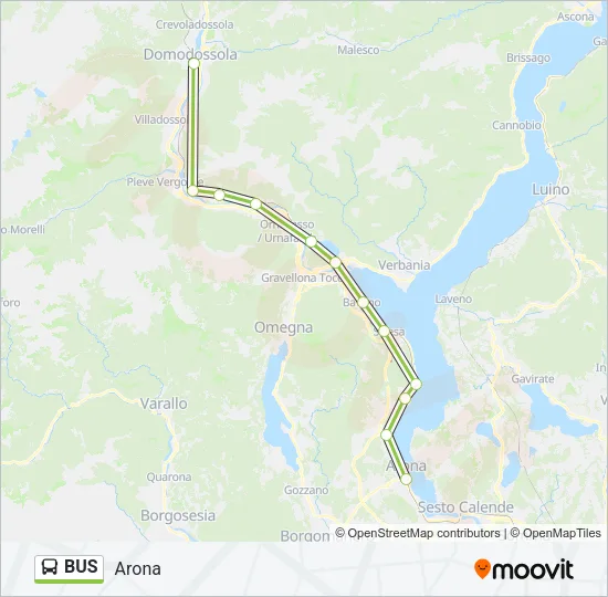 BUS Line Map