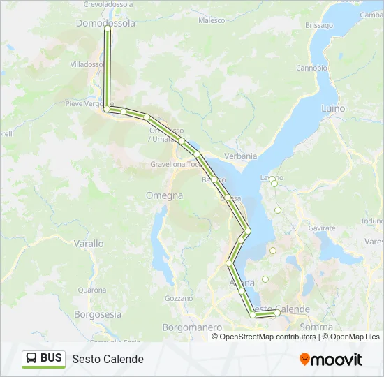 BUS Line Map